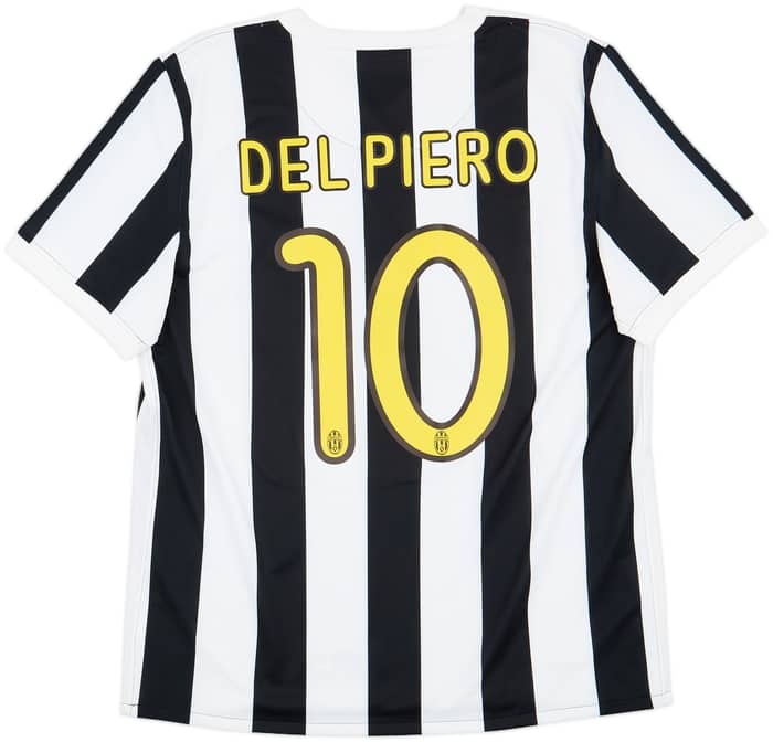 2009-10 Juventus Home Shirt Del Piero #10 - 10/10 - (XL)