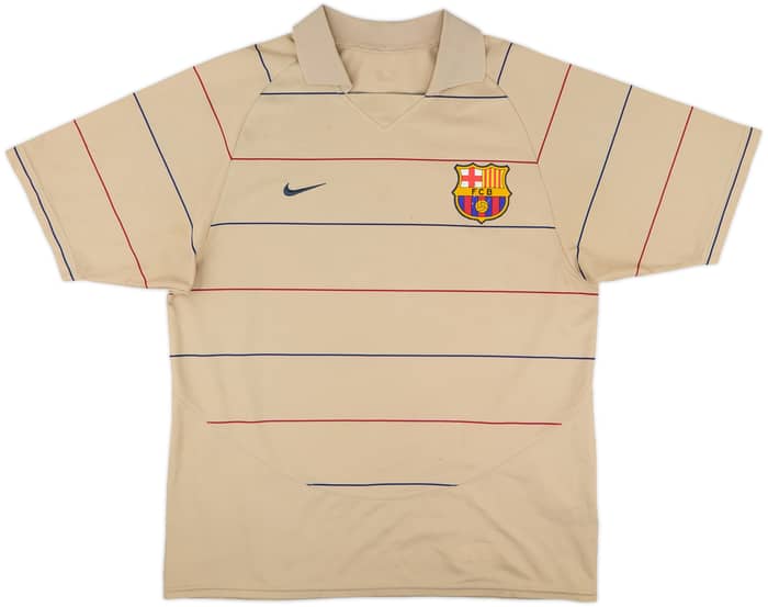 2003-05 Barcelona Basic Away Shirt Ronaldinho #10 - 5/10 - (S)