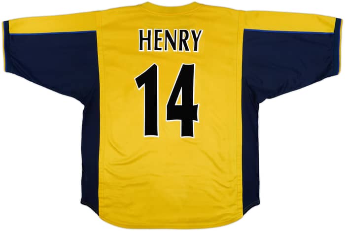 1999-01 Arsenal Away Shirt Henry #14 - 5/10 - (XL)