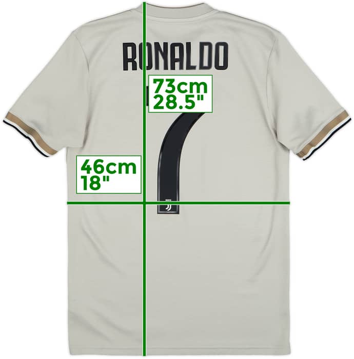 2018-19 Juventus Away Shirt Ronaldo #7 - 7/10 - (S)
