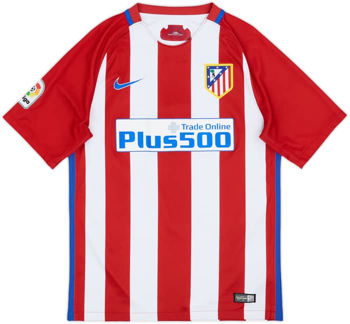 2016-17 Atletico Madrid Home Shirt Griezmann #7 - 9/10 - (S)