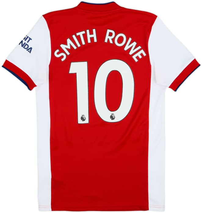 2021-22 Arsenal Home Shirt Smith-Rowe #10 - 9/10 - (S)