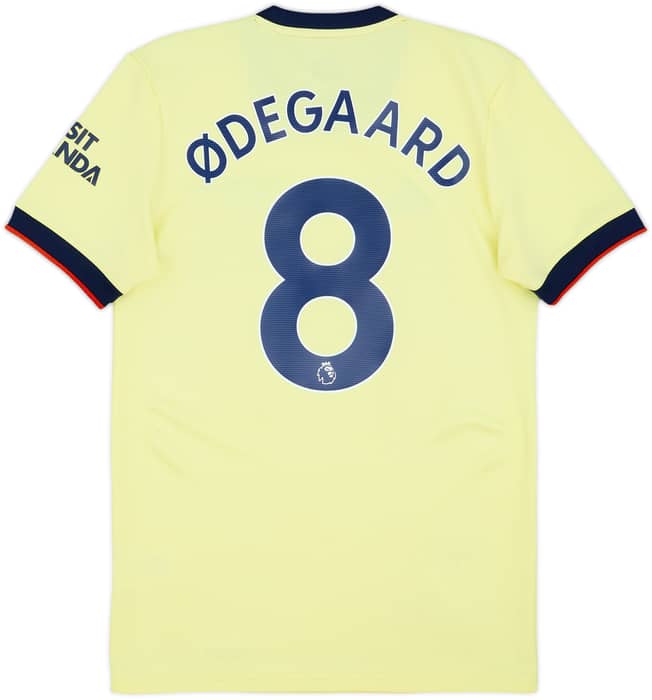 2021-22 Arsenal Away Shirt Odegaard #8 - 8/10 - (S)