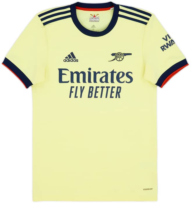 2021-22 Arsenal Away Shirt Odegaard #8 - 8/10 - (S)