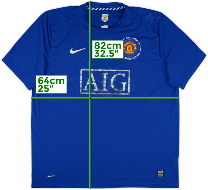 2008-09 Manchester United Third Shirt - 4/10 - (XXL)