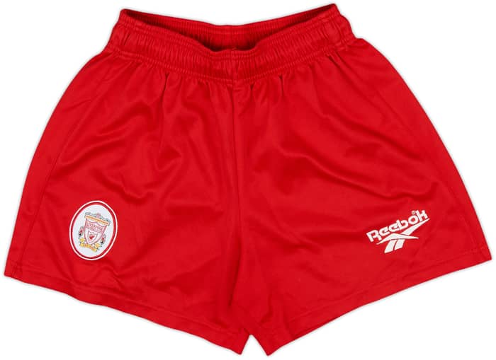 1996-98 Liverpool Home Shirt & Shorts - 8/10 - (S)