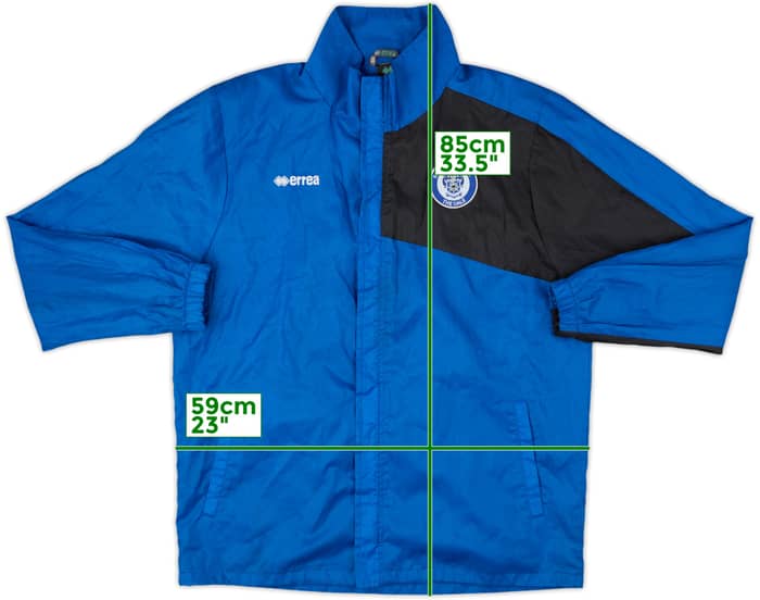 2017-18 Rochdale Errea Hooded Rain Jacket - 6/10 - (M)