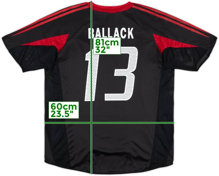 2004-05 Bayern Munich Player Issue Third Shirt Ballack #13 - 9/10 - (XL)