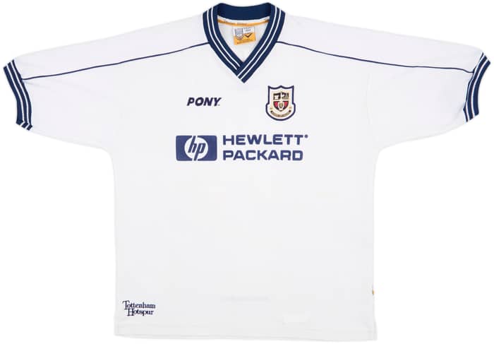 1997-99 Tottenham Home Shirt Ginola #14 - 6/10 - (XL)