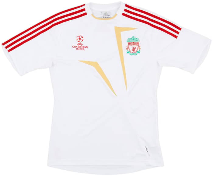 2009-10 Liverpool CL adidas Training Shirt - 9/10 - (M)