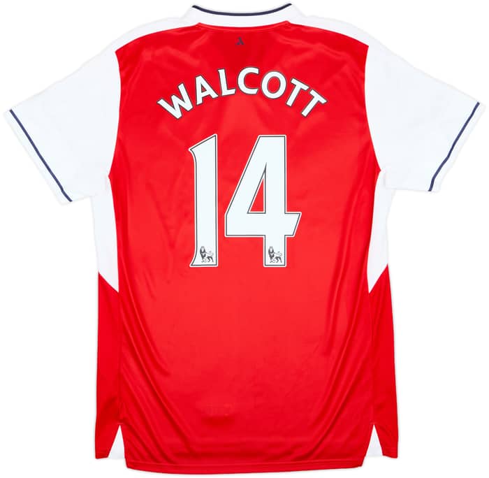 2016-17 Arsenal Home Shirt Walcott #14 - 9/10 - (L)