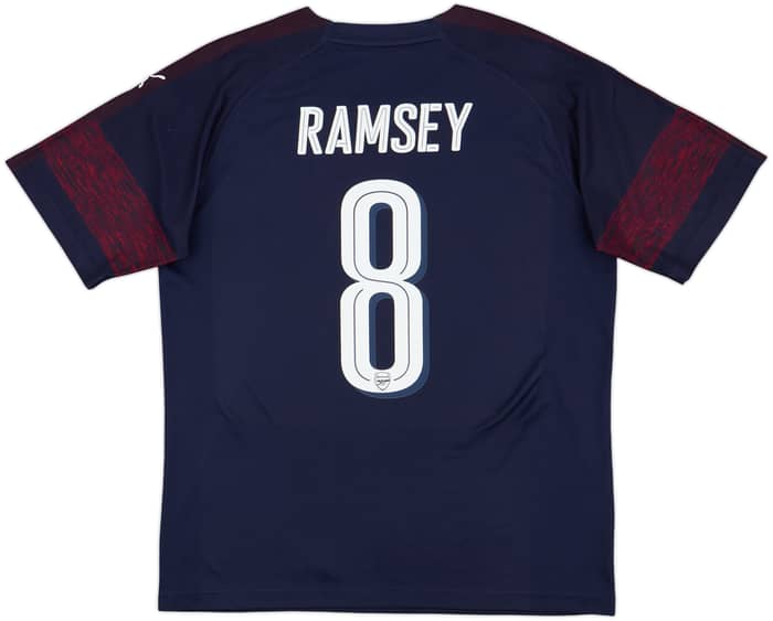 2018-19 Arsenal Away Shirt Ramsey #8 - 8/10 - (L)