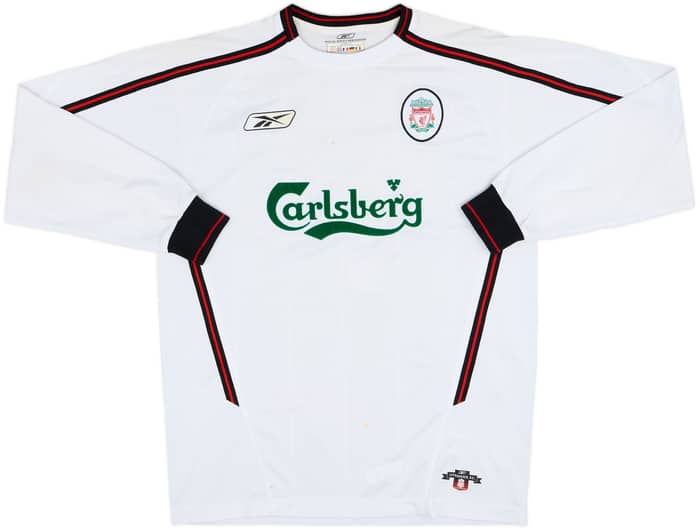 2003-04 Liverpool Away L/S Shirt Kewell #7 - 7/10 - (M)