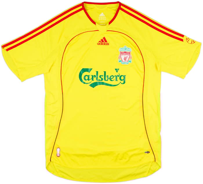 2006-07 Liverpool Away Shirt Fowler #9 - 5/10 - (M)