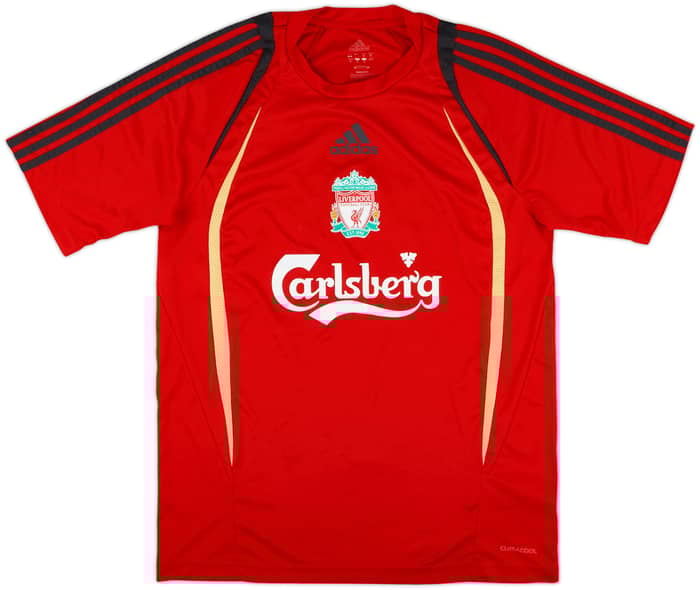 2009-10 Liverpool adidas Training Shirt - 8/10 - (M)