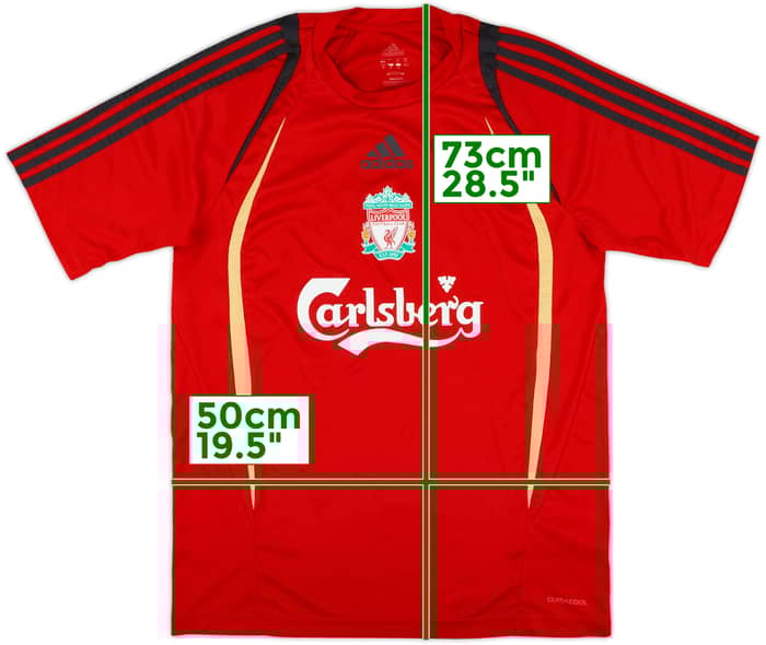 2009-10 Liverpool adidas Training Shirt - 8/10 - (M)