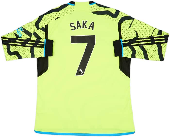2023-24 Arsenal Away L/S Shirt Saka #7 (XL)