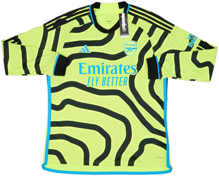 2023-24 Arsenal Away L/S Shirt Saka #7 (XL)