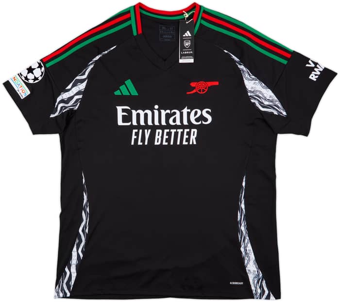2024-25 Arsenal Away Shirt Saliba #2 (XXL)