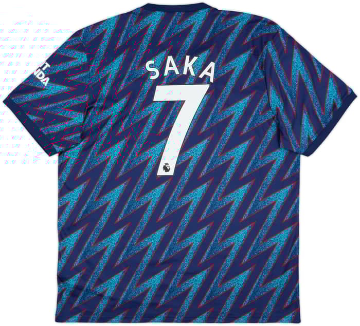 2021-22 Arsenal Third Shirt Saka #7 (XL)