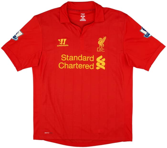 2012-13 Liverpool Home Shirt Gerrard #8 - 9/10 - (L)