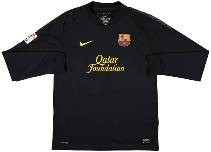2011-12 Barcelona Away L/S Shirt Messi #10 - 10/10 - (L)