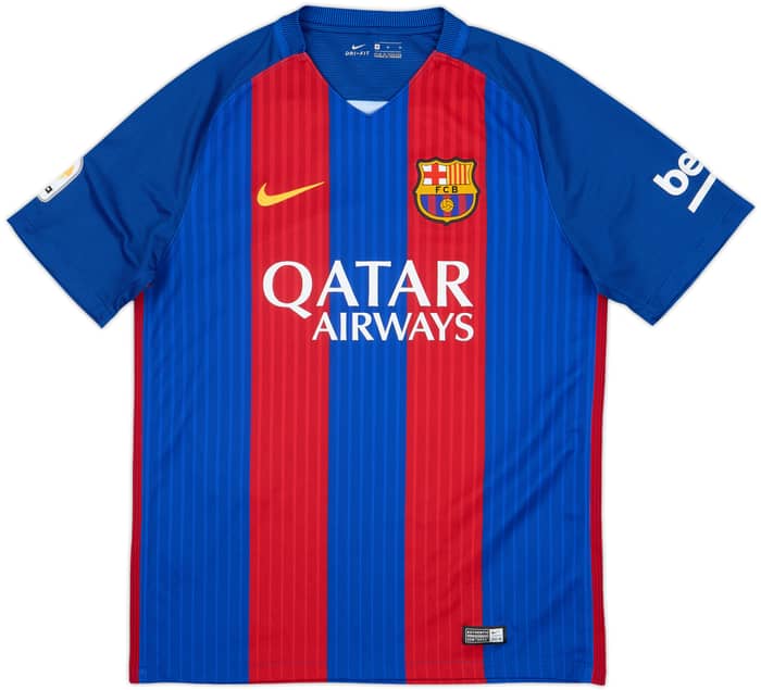 2016-17 Barcelona Home Shirt Messi #10 - 8/10 - (M)