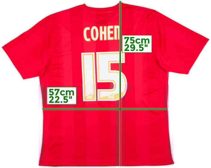 2010-11 Nottingham Forest Home Shirt Cohen #15 - 10/10 - (XL)