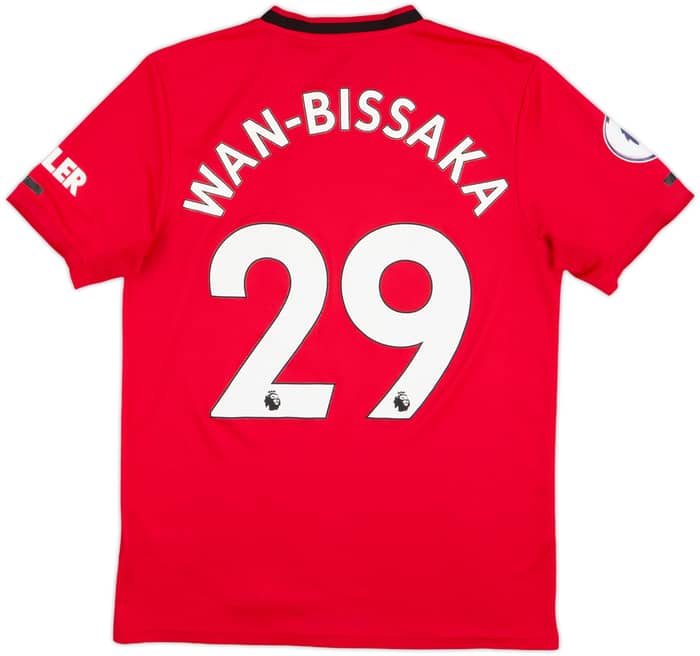 2019-20 Manchester United Home Shirt Wan-Bissaka #29 - 7/10 - (M)