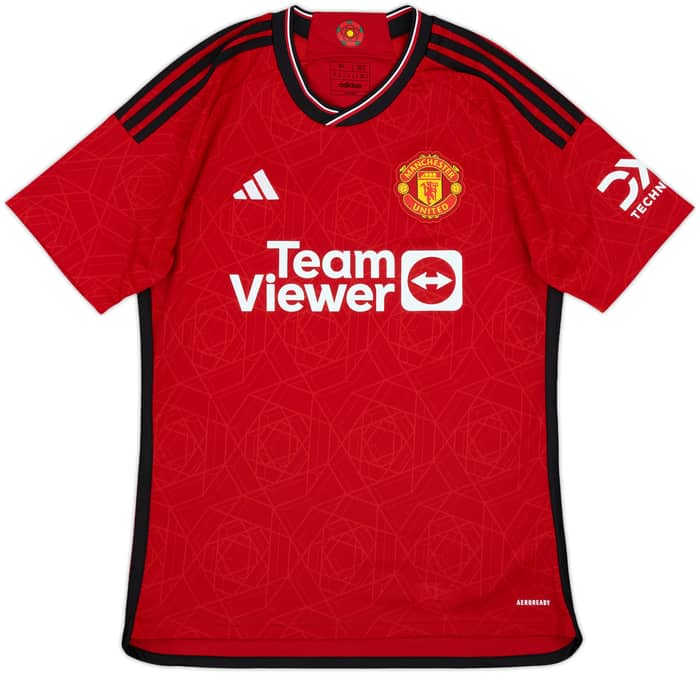 2023-24 Manchester United Home Shirt Hojlund #11 - 10/10 - (M)