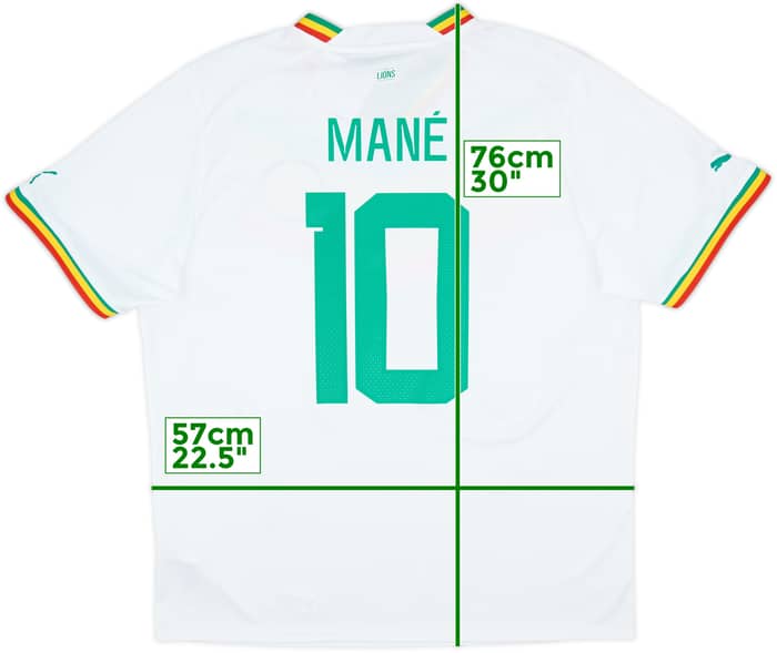 2022-23 Senegal Home Shirt Mane #10 (XL)
