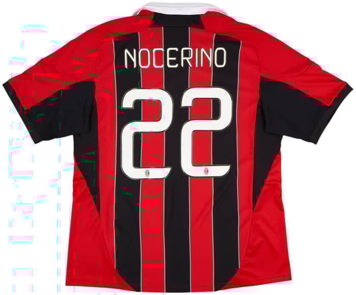 2012-13 AC Milan Home Shirt Nocerino #22 - 6/10 - (XL)