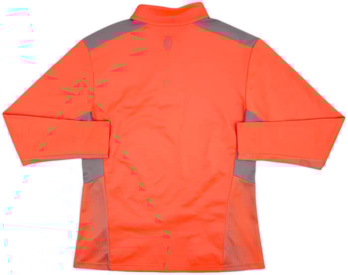2021-2022 AC Milan Puma 1/4 Zip Training Top - 8/10 - (L)