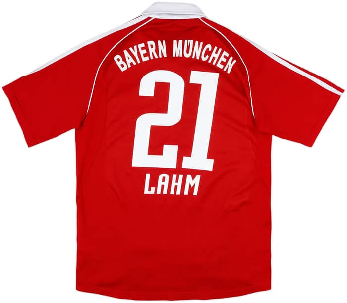 2006-07 Bayern Munich Home Shirt Lahm #21 - 6/10 - (S)