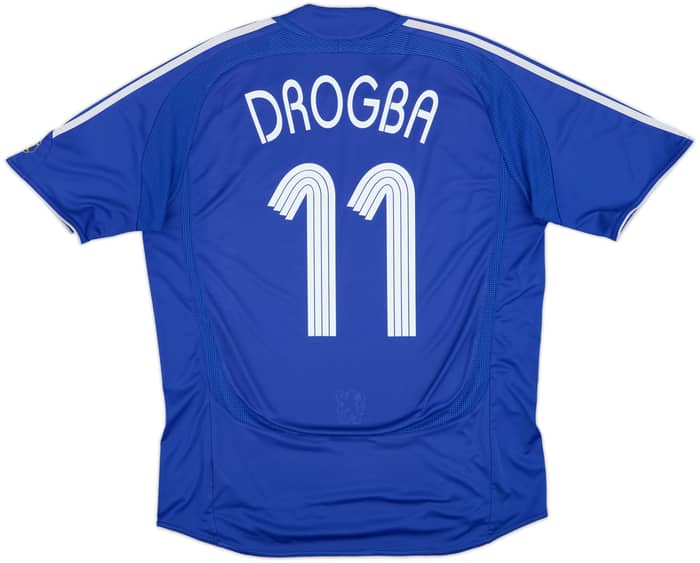 2006-08 Chelsea Home Shirt Drogba #11 - 5/10 - (XL)