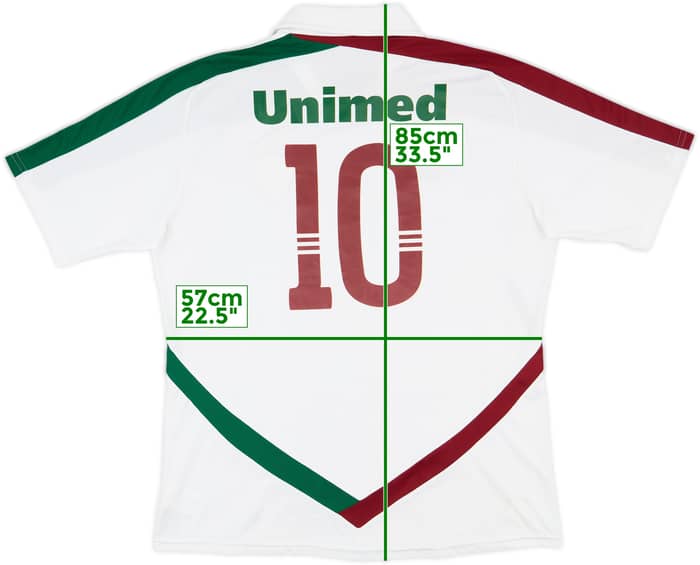 2011 Fluminense Away Shirt #10 - 9/10 - (XL)