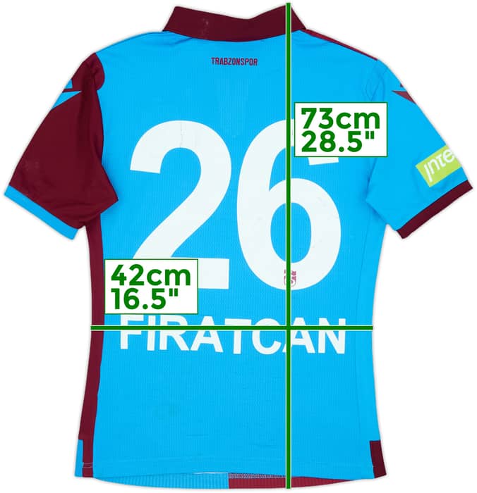 2019-20 Trabzonspor Home Shirt Firatcan #26 - 5/10 - (S)