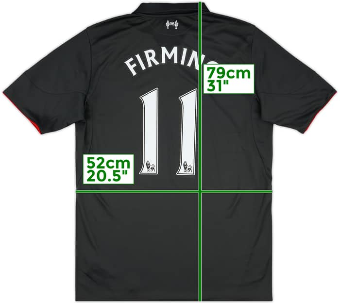 2015-16 Liverpool Third Shirt Firmino #11 - 6/10 - (L)