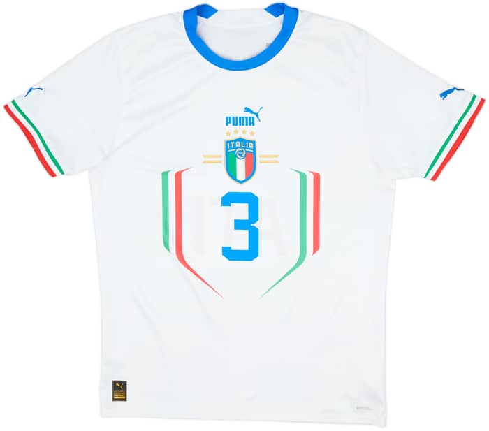 2022-23 Italy Away Shirt Chiellini #3 - 10/10 - (M)