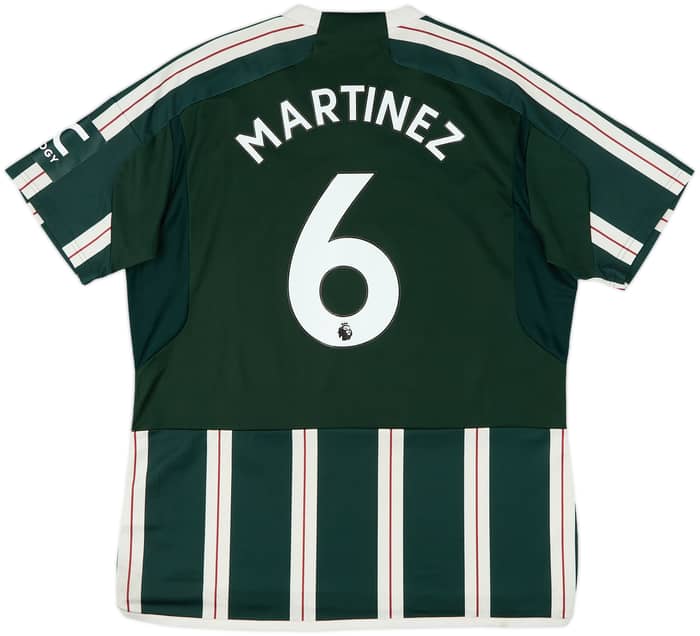 2023-24 Manchester United Away Shirt Martinez #6 - 10/10 - (XL)