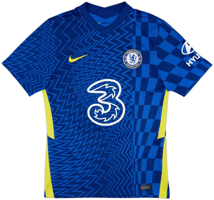 2021-22 Chelsea Home Shirt Kante #7 - 9/10 - (S)