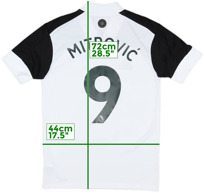 2020-21 Fulham Home Shirt Mitrovic #9 - 9/10 - (S)