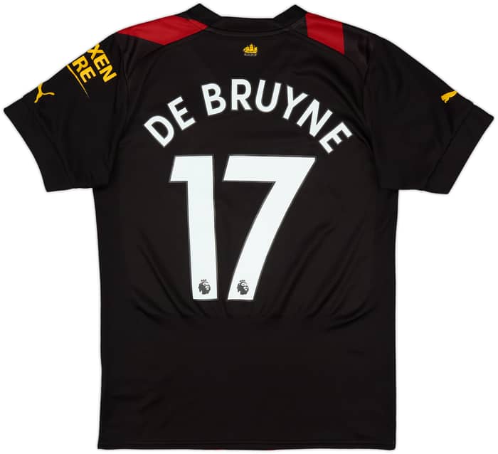 2022-23 Manchester City Away Shirt De Bruyne #17 - 8/10 - (S)