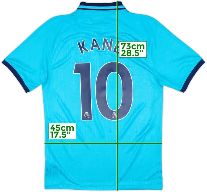 2019-20 Tottenham Third Shirt Kane #10 - 9/10 - (S)