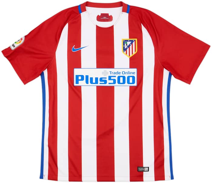 2016-17 Atletico Madrid Home Shirt Griezmann #7 - 10/10 - (L)