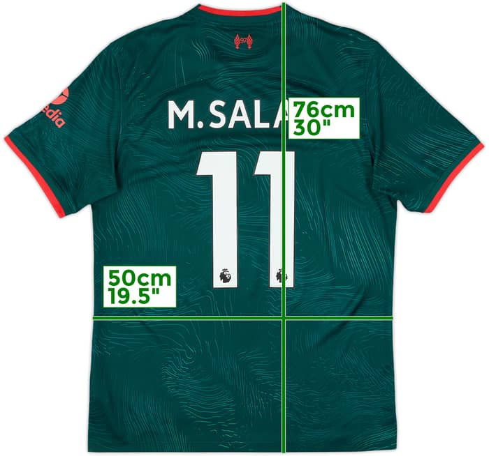 2022-23 Liverpool Third Shirt M.Salah #11 - 7/10 - (M)