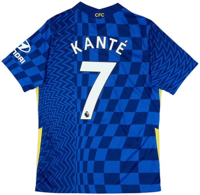 2021-22 Chelsea Home Shirt Kante #7 - 10/10 - (M)