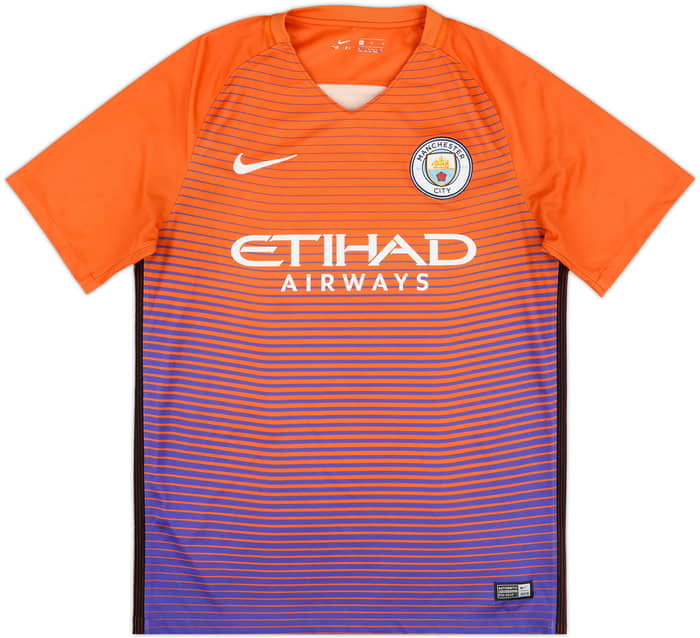 2016-17 Manchester City Third Shirt De Bruyne #17 - 10/10 - (M)