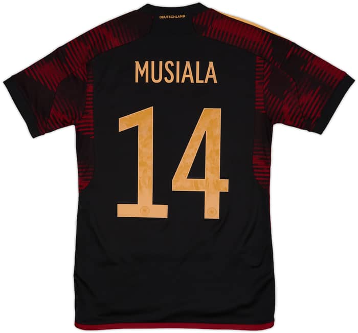 2022-23 Germany Away Shirt Musiala #14 - 10/10 - (S)