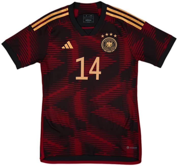 2022-23 Germany Away Shirt Musiala #14 - 10/10 - (S)